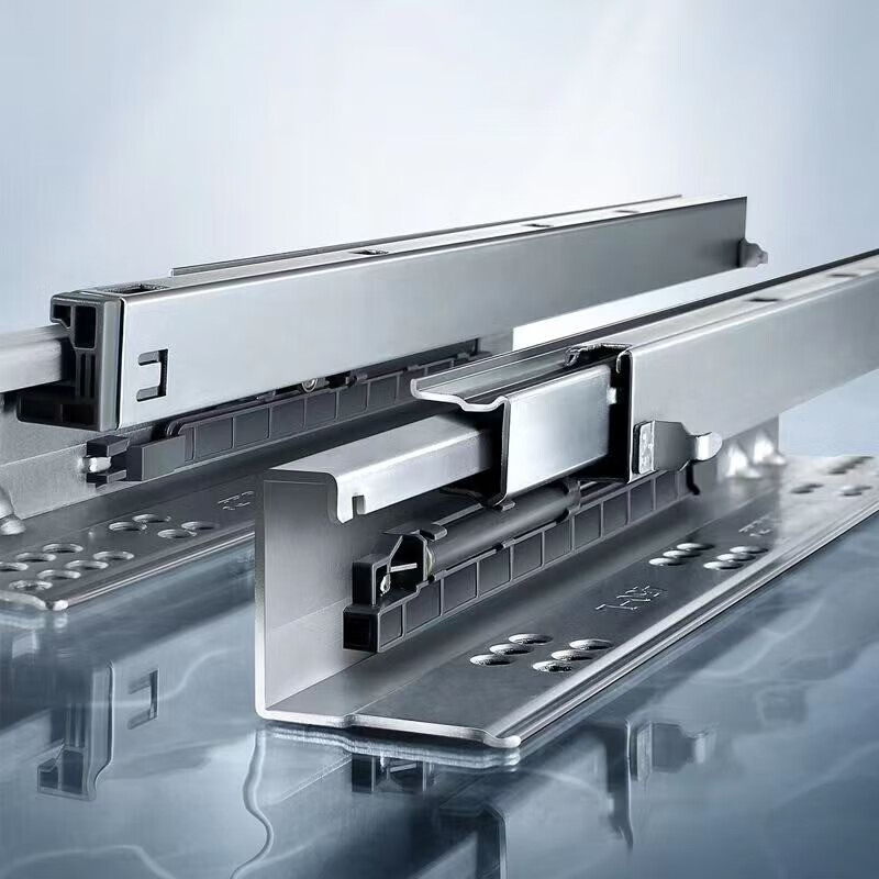 悍高（HIGOLD）悍高阻尼全拉出托底軌抽屜滑軌底部滑軌隱藏滑軌加350mm阻尼全拉 250mm阻尼全拉托底軌
