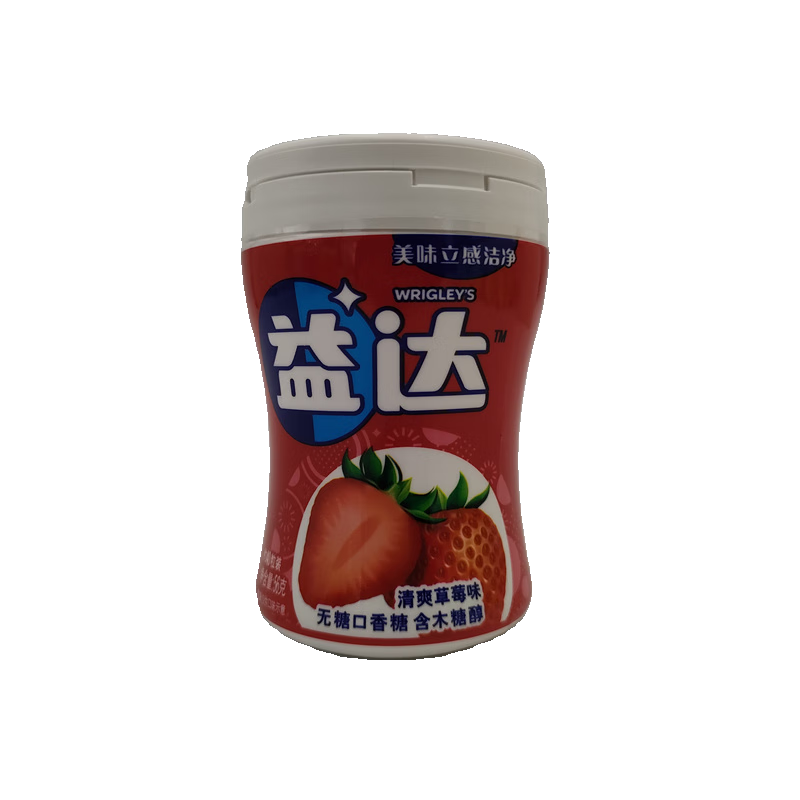 清爽草莓味56g*约40粒*1瓶