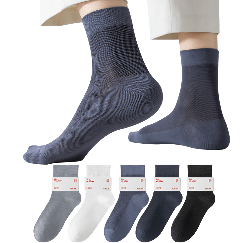 ���ڲ�����è��Ī������˿�����־���ʿ��������Ͳ�ﶬ�ᱡ͸����������5˫��װ 189.5Ԫ��5��(��37.9Ԫ/��)