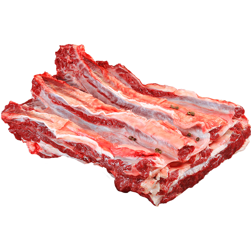 往來白丁 內(nèi)蒙古牛腩肉2斤凈重 新鮮黃牛肉牛腹肉紅燒烤火鍋食材無注水