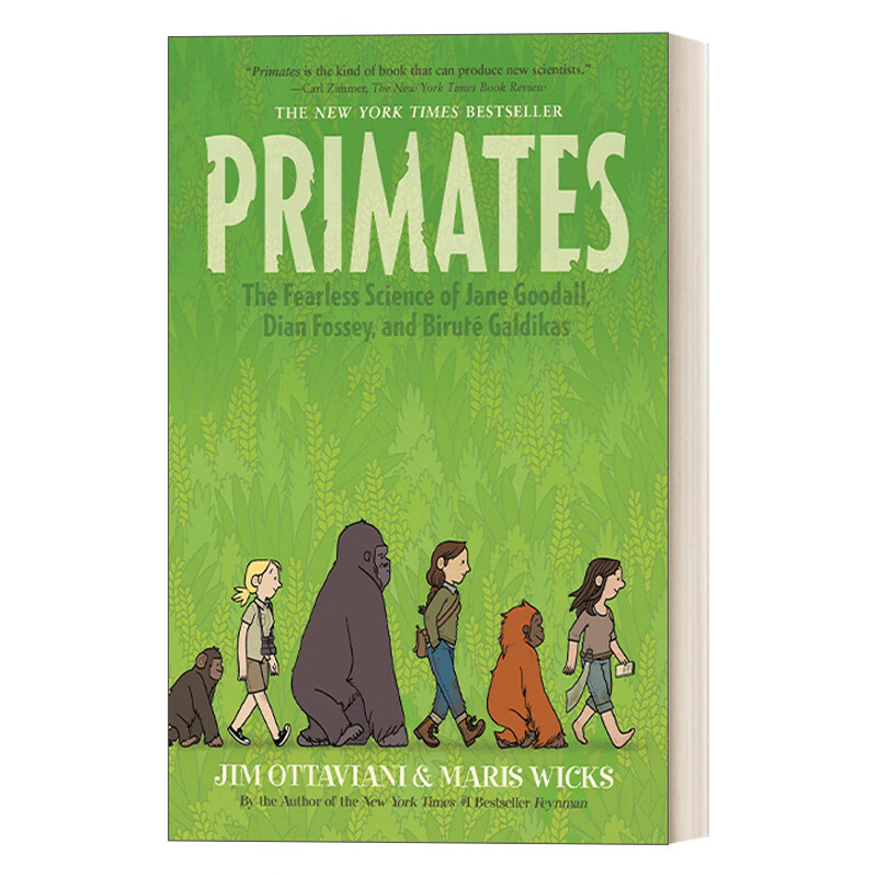 进口原版 primates 丛林守护天使 灵长类动物学家养成手册 英文版