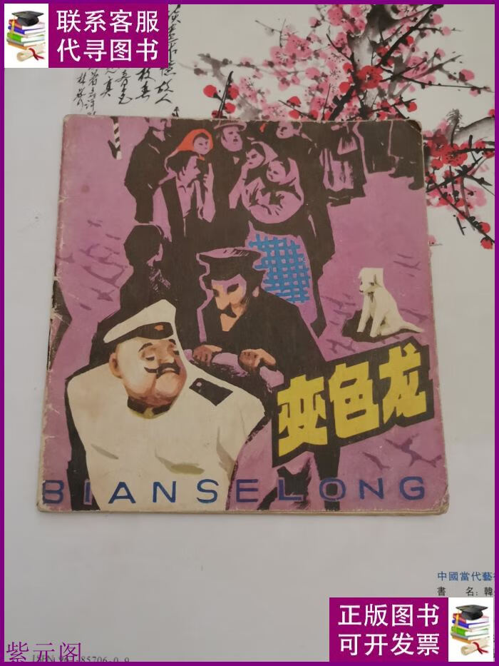 变色龙(彩色连环画,48开,一版一印) 人民美术出版社二手书