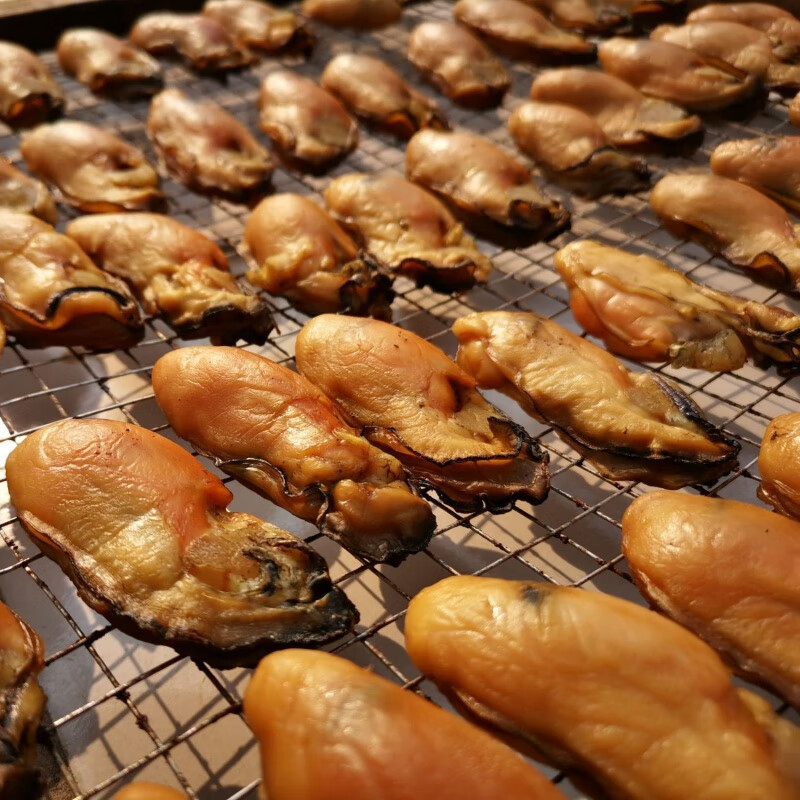 食怀汕尾晨洲金蚝 生晒蚝干 大号28头七成干度 新鲜生晒无抽油 汕尾晨