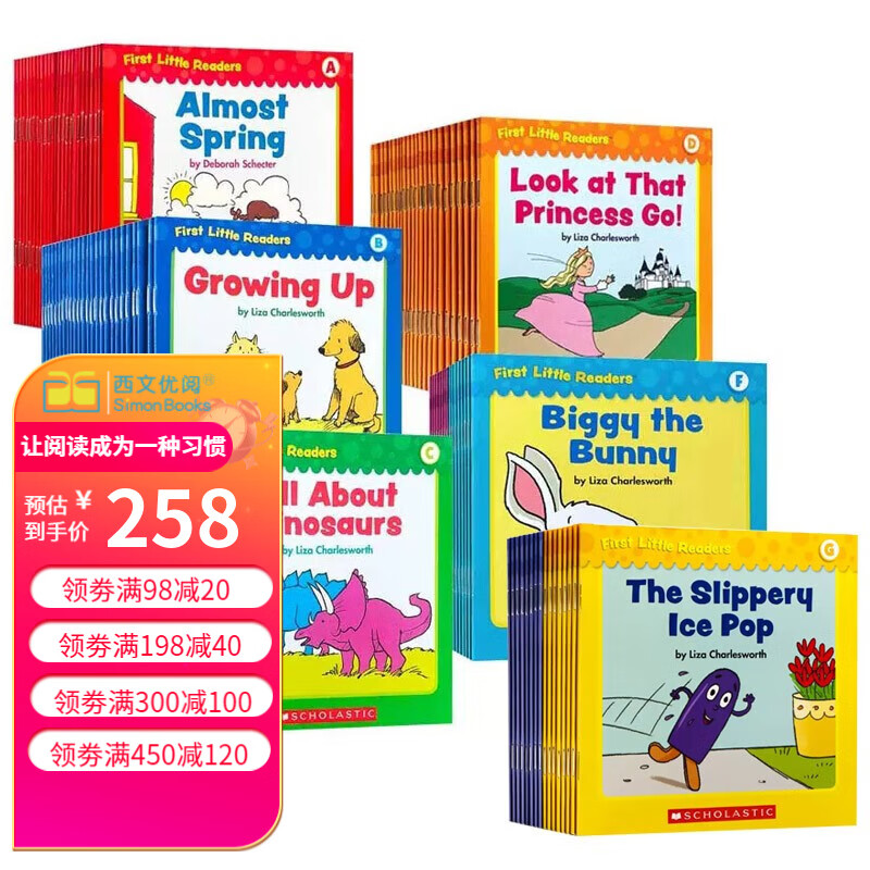First Little Readers ABCDE\x26 F 6套学乐小读者系列家长阅读指导