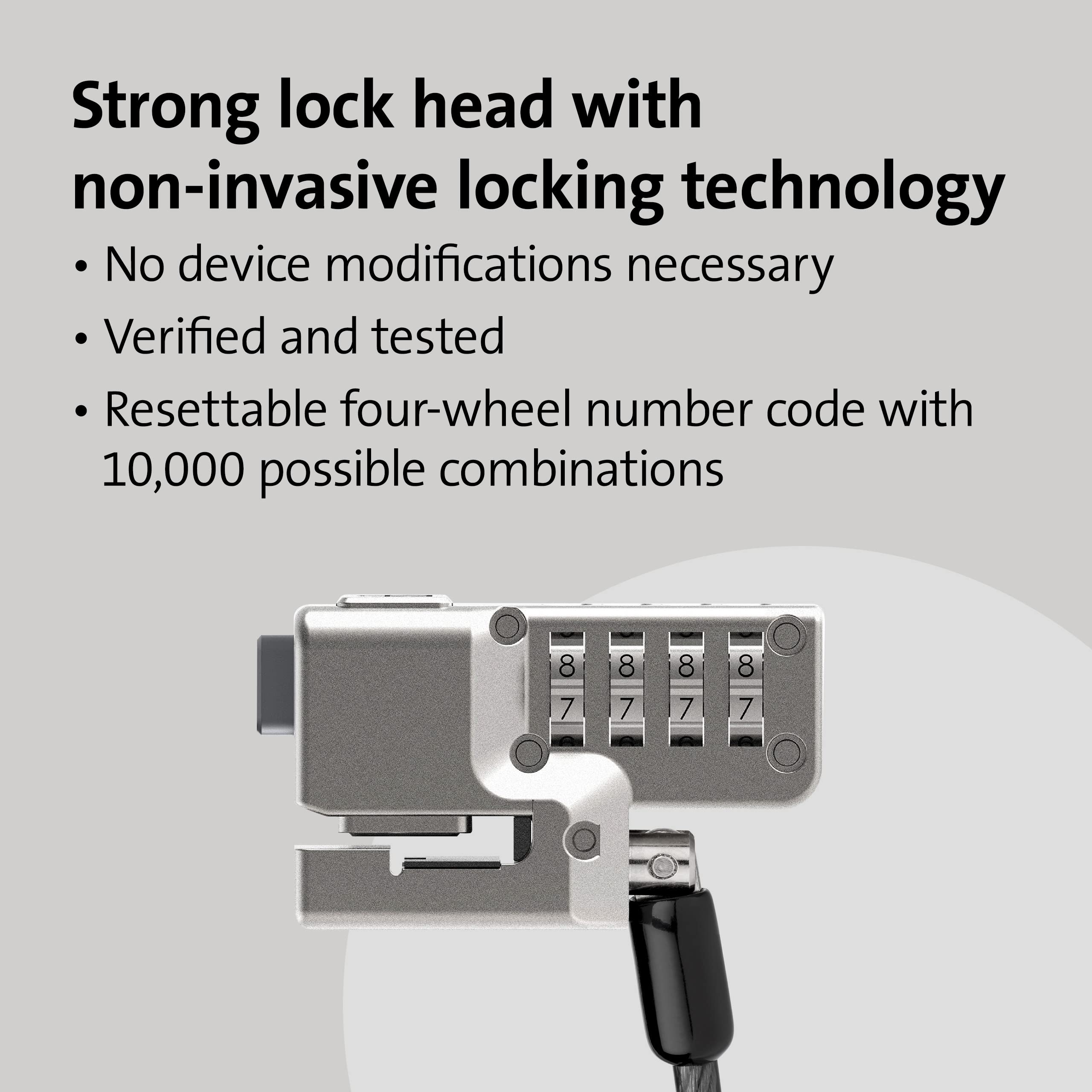 肯辛通(Kensington)肯辛通 Surface Pro 锁 适用于 Surface Pro 9/8 和 Surface Go