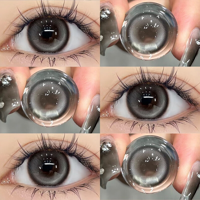 美瞳官网batis双灰半年抛年混血款隐形眼镜润瞳 14.