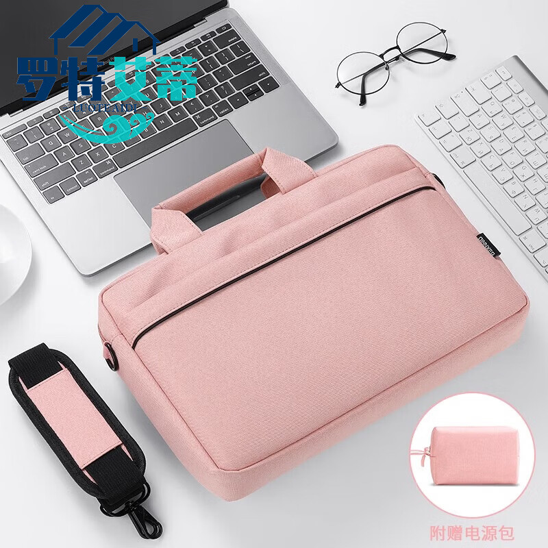 皮里奥内胆包笔记本电脑包手提适用华为matebook联想女14苹果macbook15 紫色 13英寸