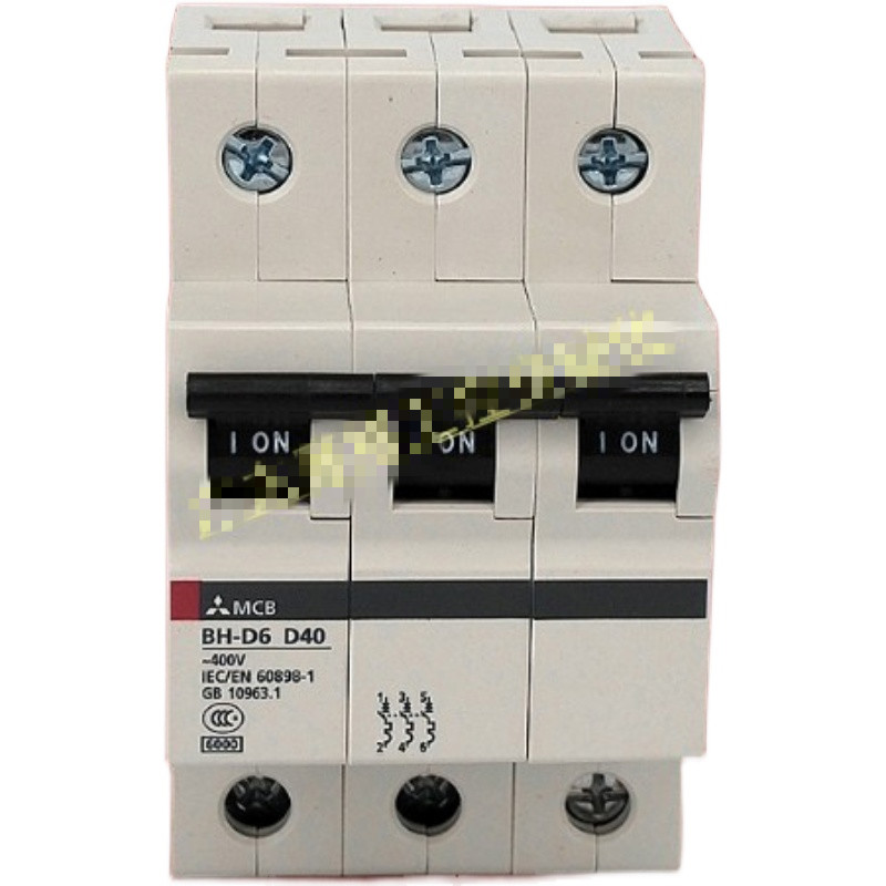 小型断路器空气开关(mcb)bh-d63pc型1-63a bh-d6 c型 其它电流  3p