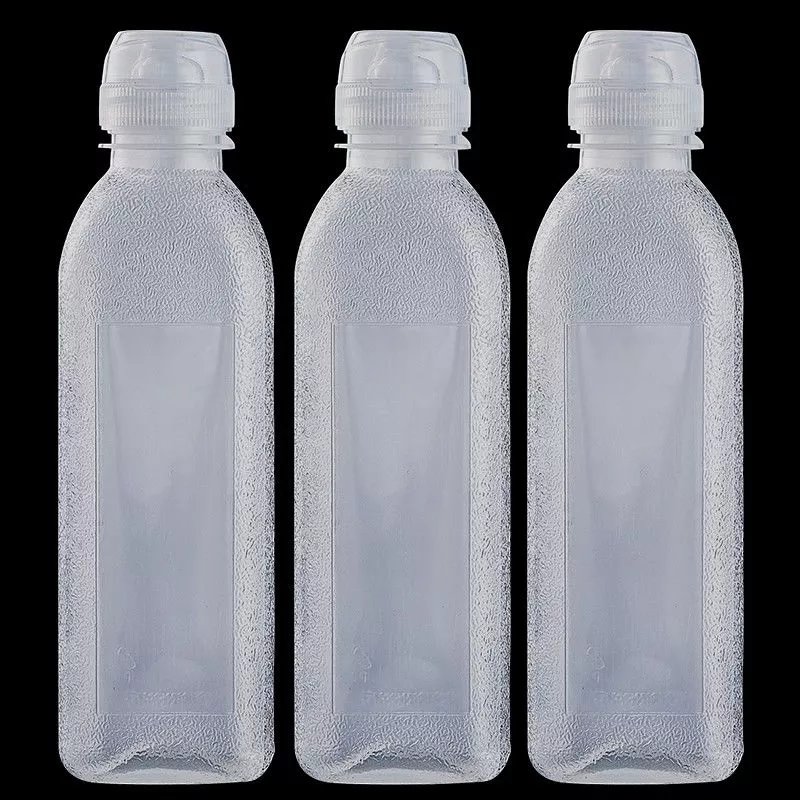 尖叫油壶油瓶调料挤压油瓶油壶厨房专用 500ml *5（+标签） 单件装 +【厨房调味标签8件套】