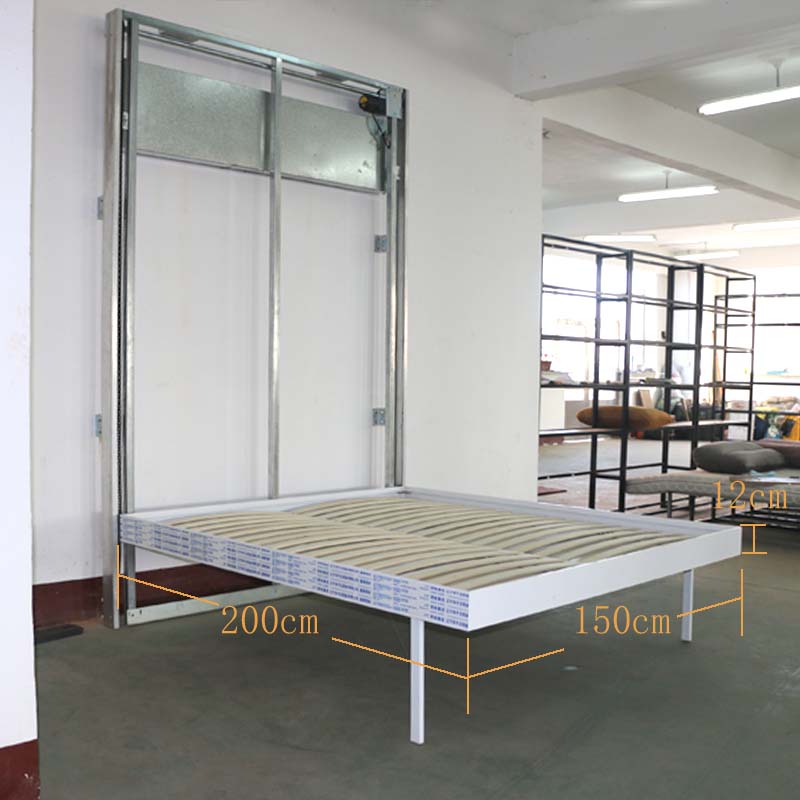 生态宜家【官方直销】 家用电动升降床天花板隐形收纳省空间手动床