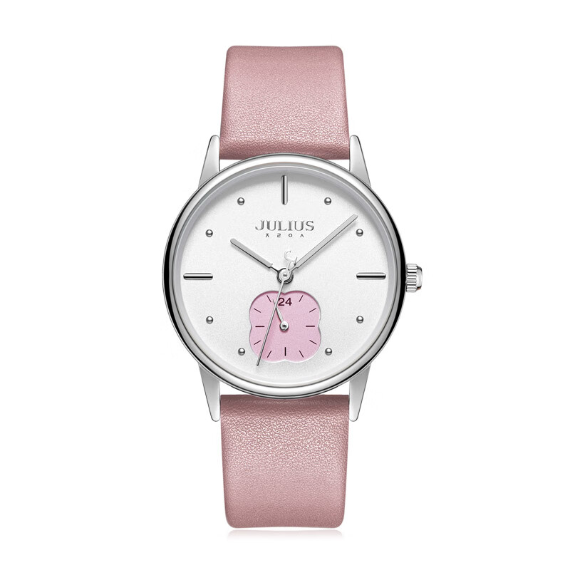 聚利时(julius)手表女学生时尚潮流简约可爱小清新皮带表防水石英女士