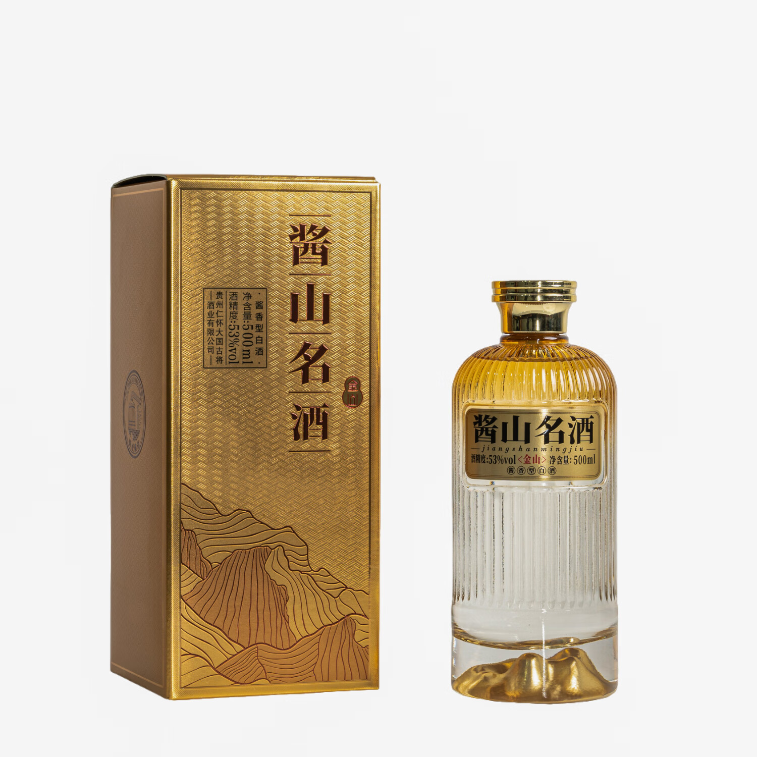 大国古将酱山名酒-金山 53度 500ml 1瓶
