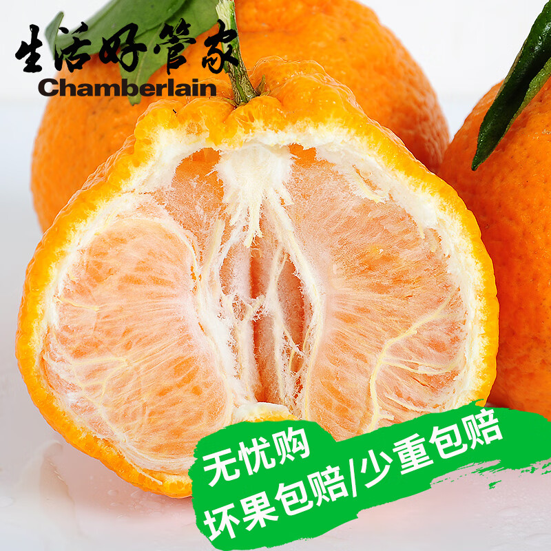 生活＆好管家四川不知火丑橘新鲜水果丑八怪丑柑应季橘子整箱柑橘应季水果 8.5-9斤【果径65-75mm】净重8斤