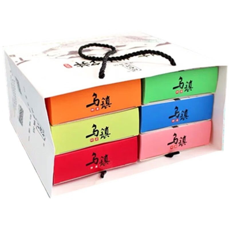 暖姑乌镇杭州特产姑嫂饼桃酥 零食 传统糕点张久成茶点中式礼盒伴手礼 6口味组合礼盒750g