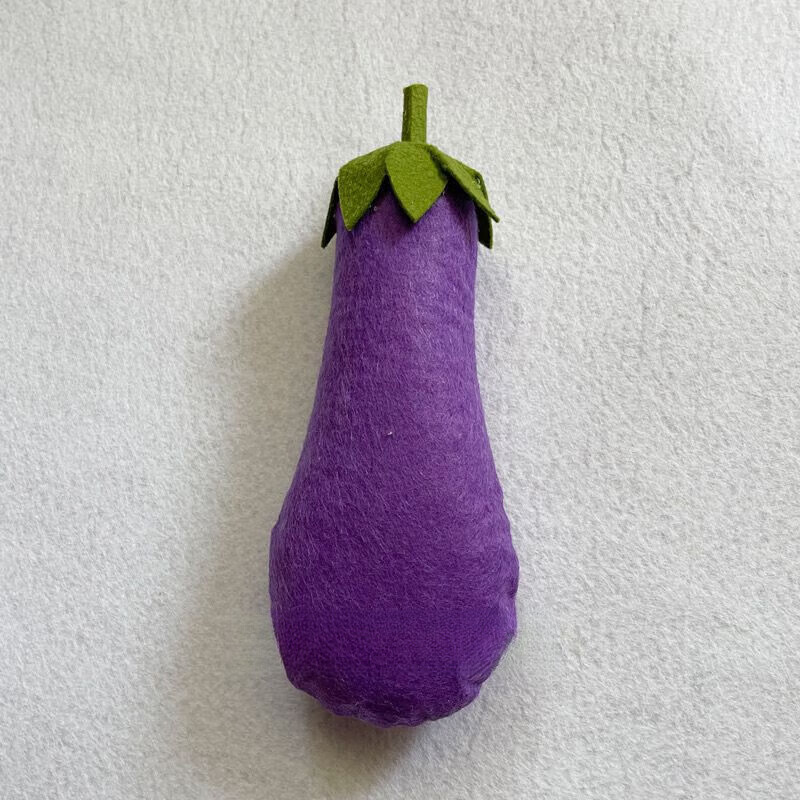 oqb不织布手工diy材料包蔬菜成品不织布手工diy蔬菜水果幼儿仿真胡萝