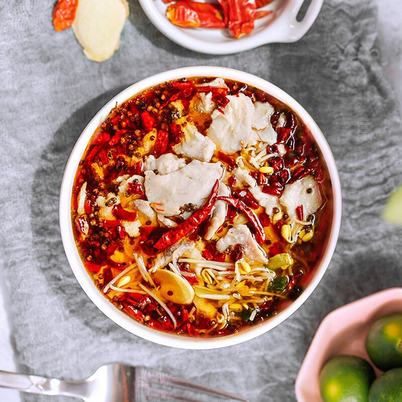 麻辣江湖青花椒麻辣鱼调料椒麻味火锅鱼底料香辣家常鱼水煮鱼调料 青花椒水煮嫩鱼300g*1