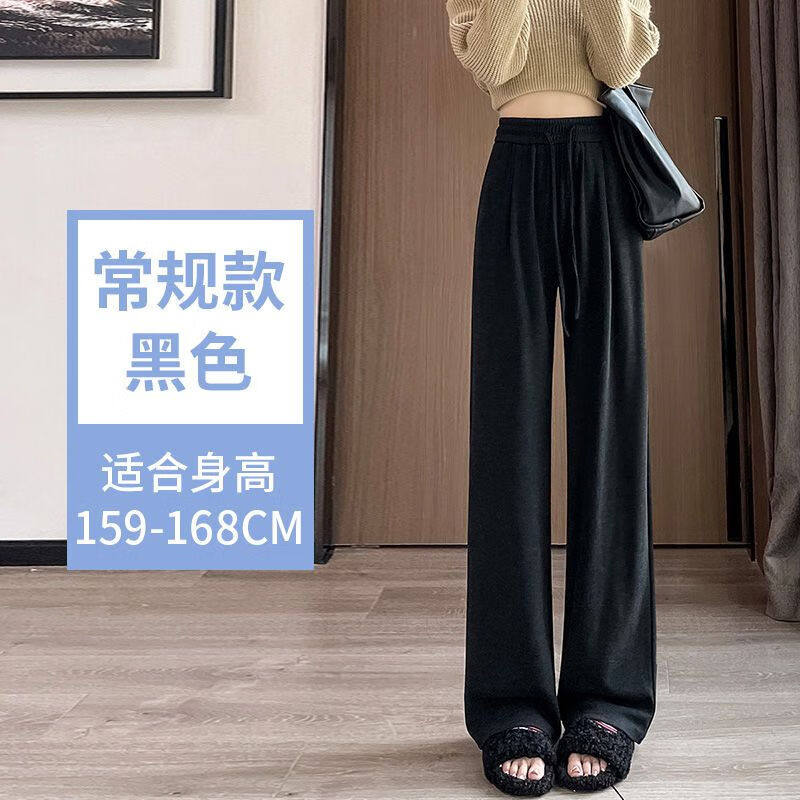 ���ڲ�����������С�����¿��Ů�ﶬŴ�׸������д���������ӿ�������ֱͲ���п� ��ɫ�� ���� 3XL-����145-160��