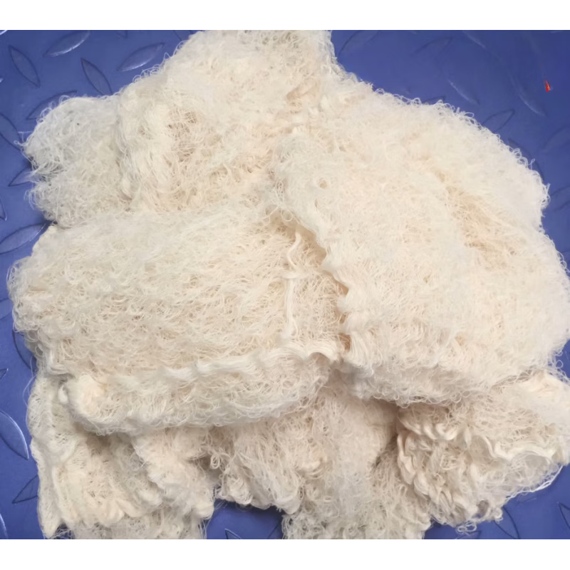 白色棉擦机纱  工业棉纱  手撕纱白色回丝吸水吸油不掉毛 50斤