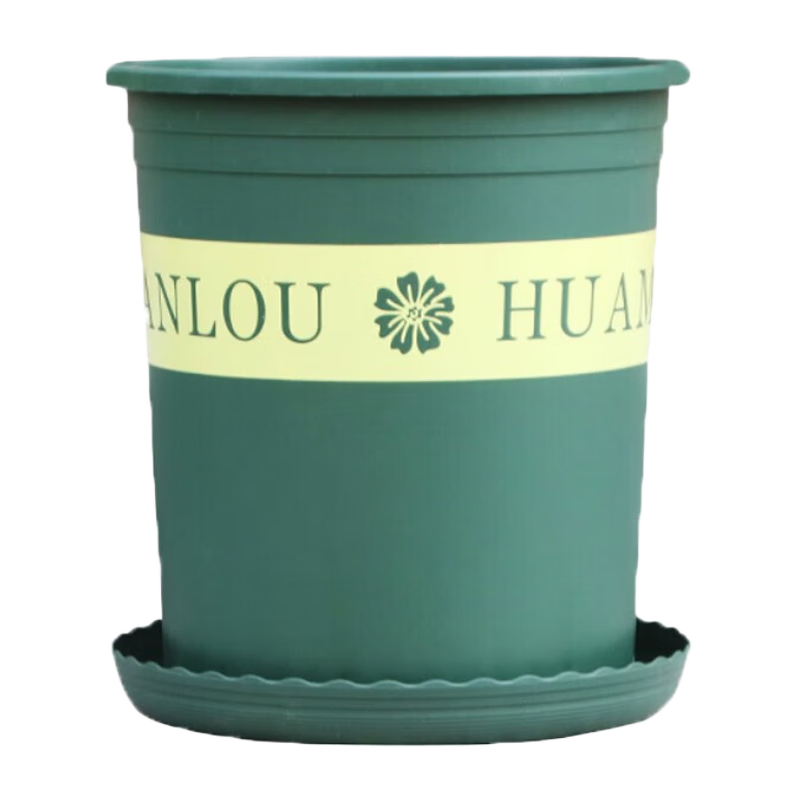 尚洋加侖盆7號(hào)(含托)塑料花盆托盤室外園藝綠植盆栽多肉種植盆種菜盆