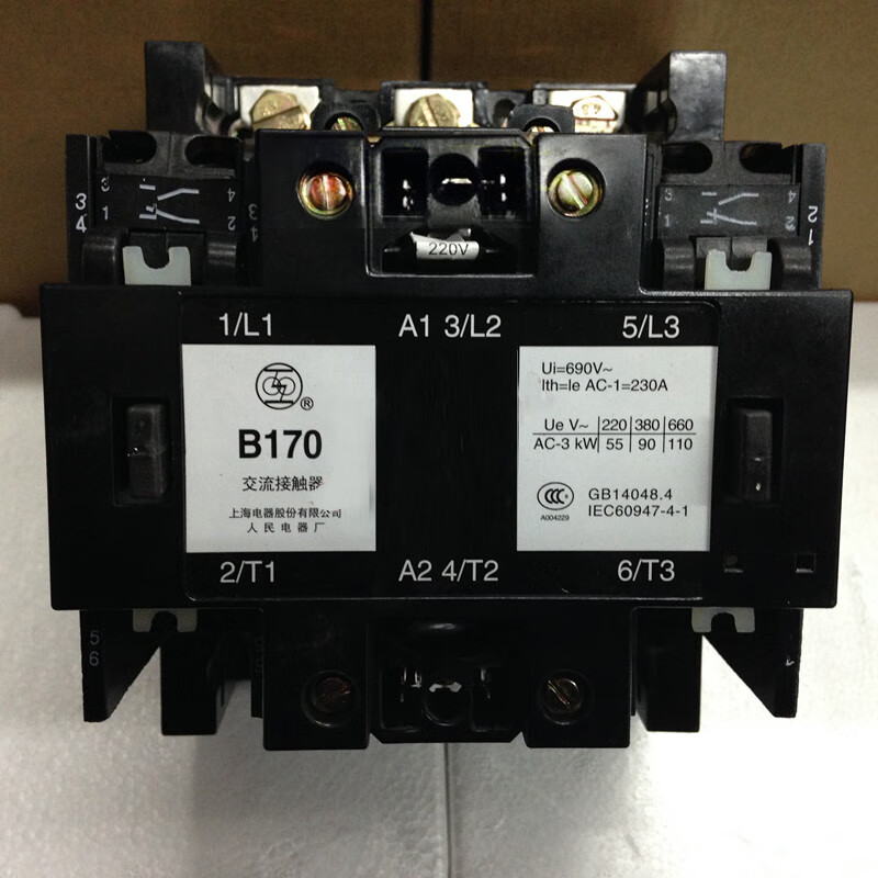 cjx8-170 b170 交流接触器 铜线圈 220v 380v 110v 36v 铜件银点 ac