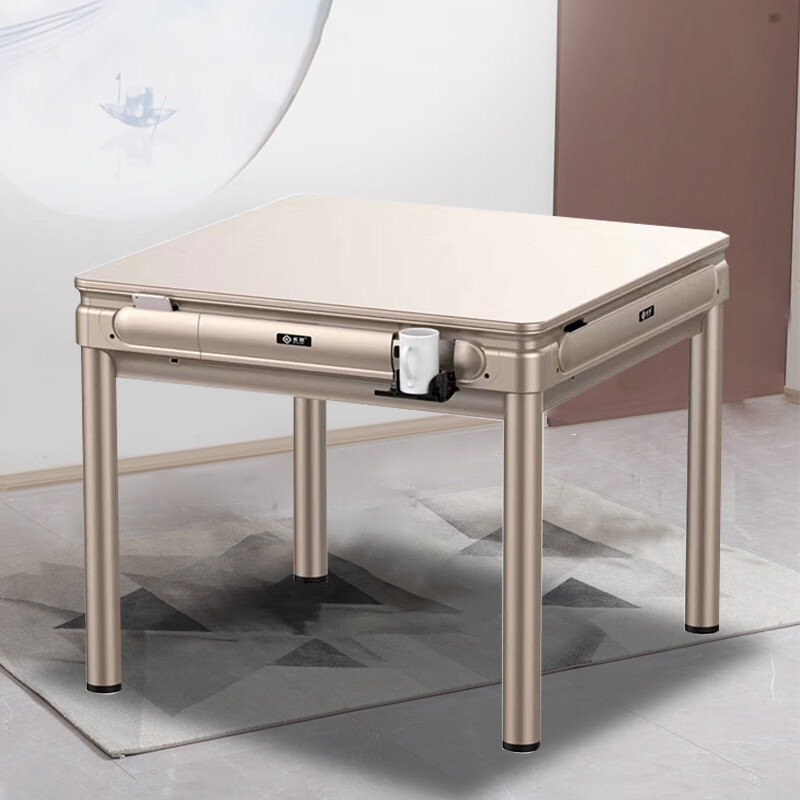 牌雀友自自动充电棋牌麻将桌 家庭式两用电动棋牌桌 全自动低噪音麻将