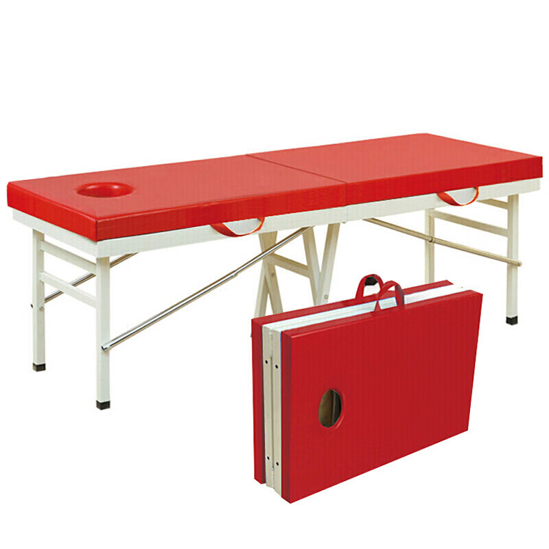 禮達(dá)康 折疊原始點(diǎn)按摩床推拿床檢查床診斷床美容床理療床診療床 紅色