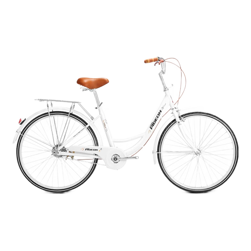 飞鸽城市自行车26英寸非变速充气胎男女式成人学生青少年城市休闲单车实付443.4元