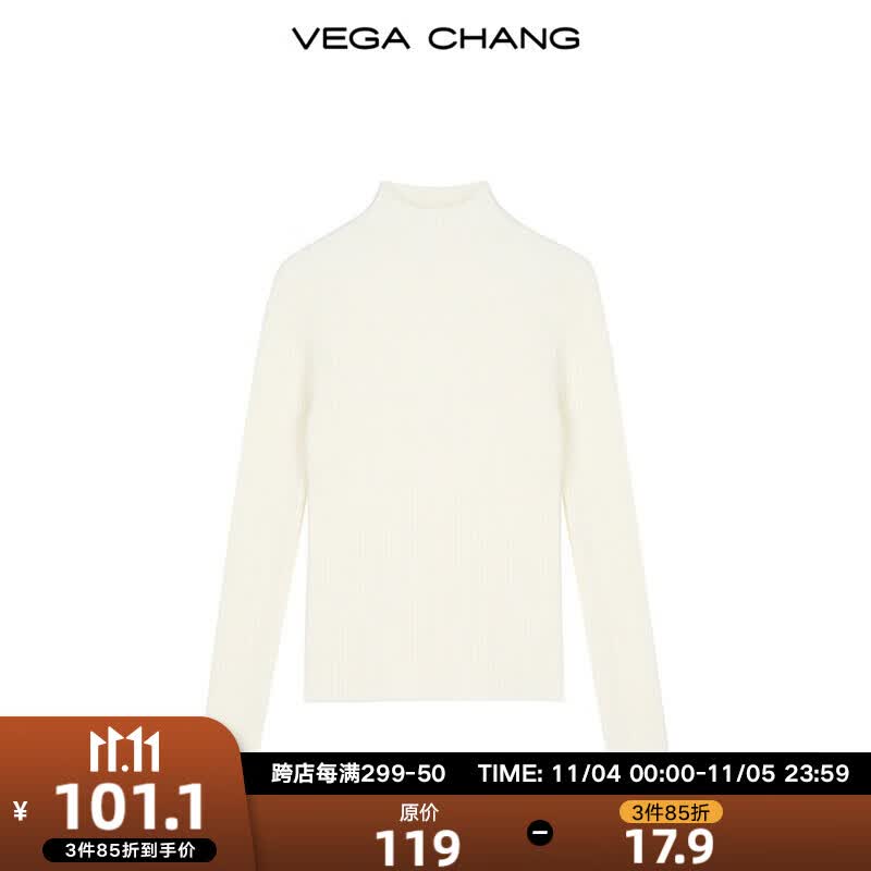 VEGA CHANG【仿貂绒打底】软软糯糯JU保暖  加厚绒针织毛衫女冬 浅米杏 均码使用感如何?