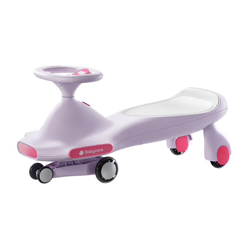 babycare扭扭車防側(cè)翻兒童溜溜車音樂(lè)搖搖車滑行玩具車-黎空紫21首音樂(lè)款