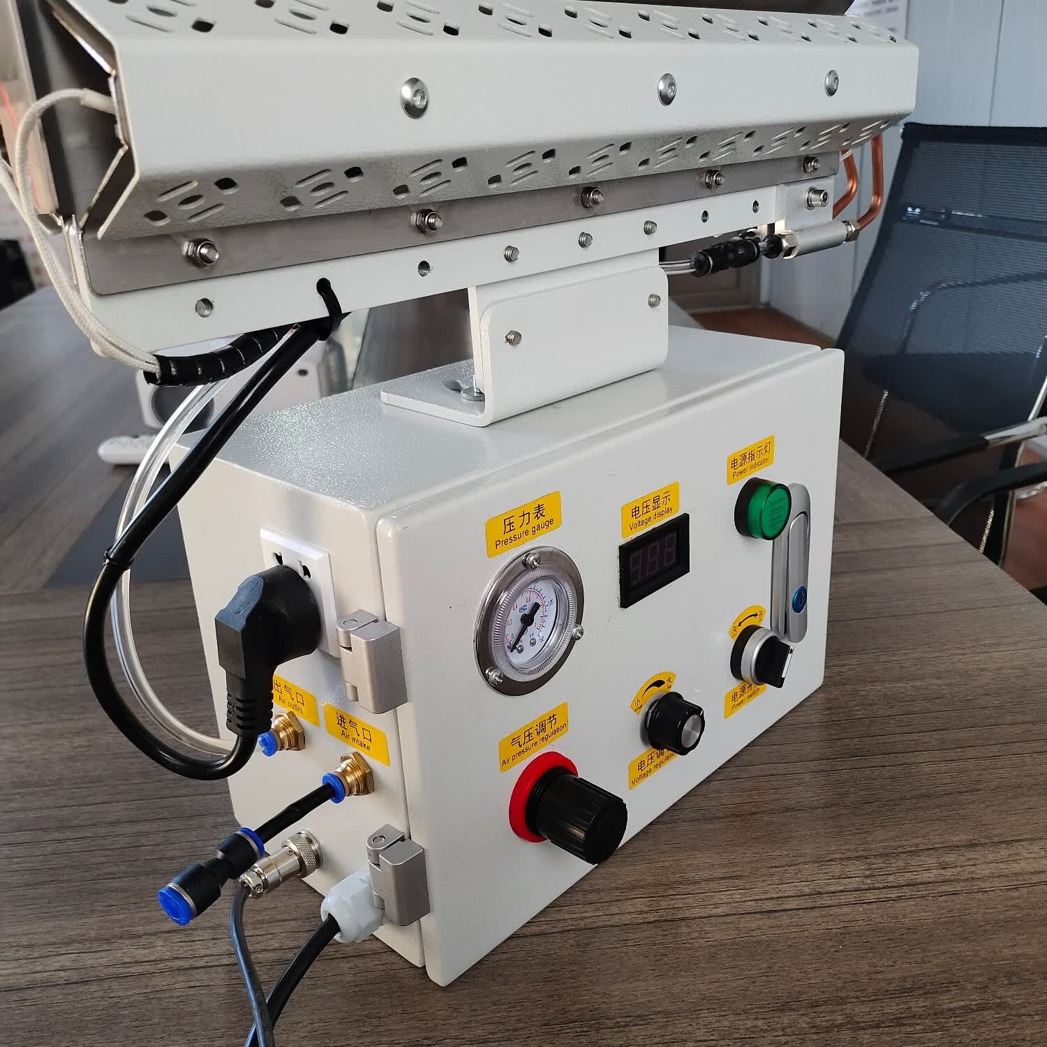 封边条加热器双通道封边机封边带保温装置温度可调吹热风持续加温