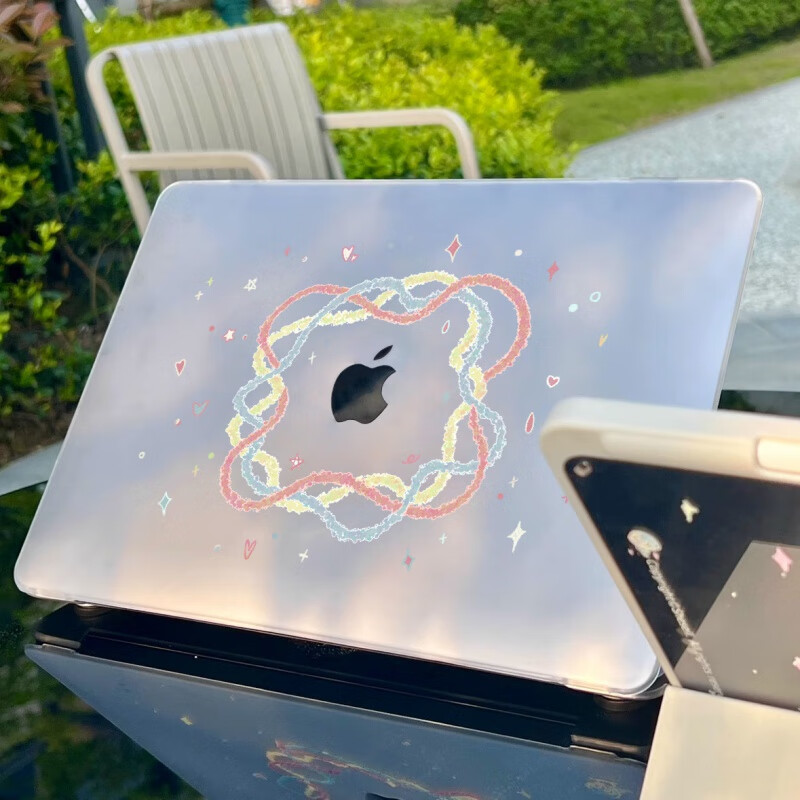 莱迹苹果MacBook2024保护套Pro超轻Air磨砂透明13.3/13.6寸 毛线球 Mac保护壳 Air(13.3寸)A2337