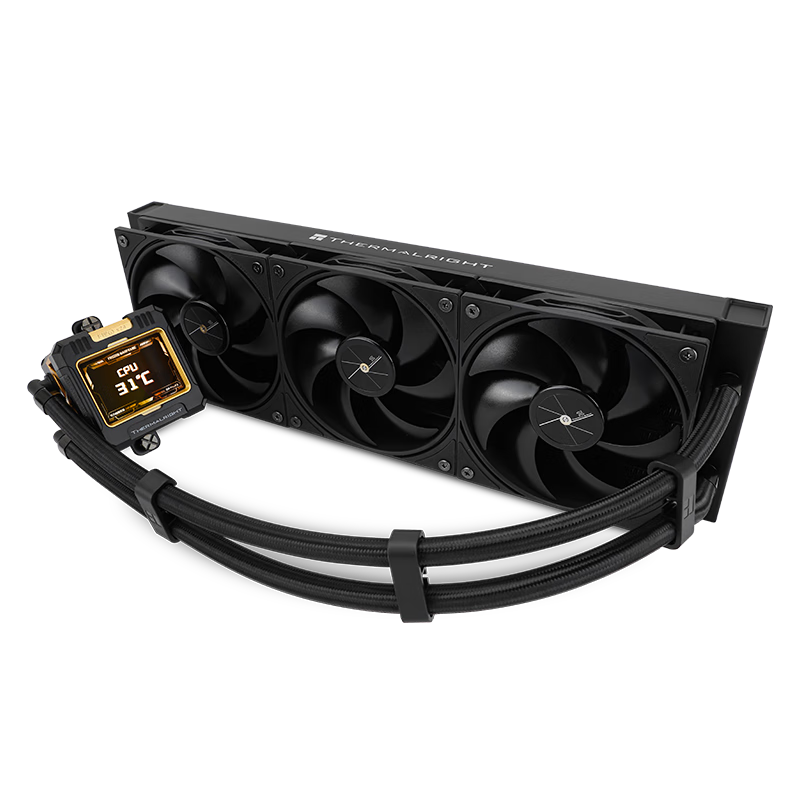 ����thermalright��FROZEN WARFRAME 360 BLACK ����װ�� һ��ʽˮ��ɢ���� IPSҺ���� FW360 BLACK 359Ԫ