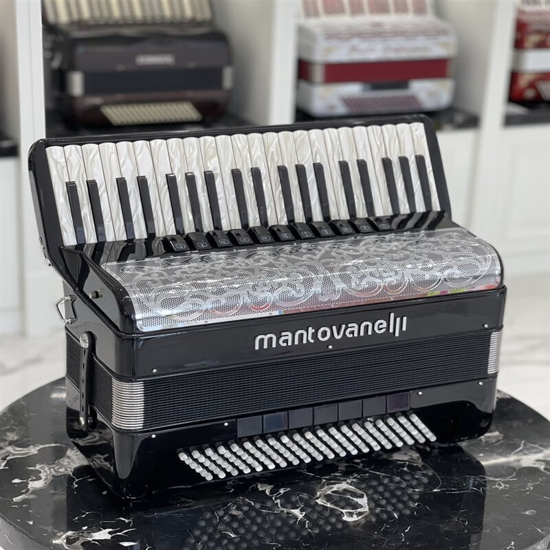 hohner进口手风琴俄罗斯进口蒙塔里尼牌120贝斯四排簧手风琴 120贝司