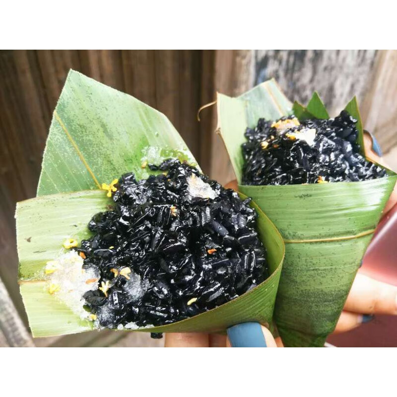 蕴召宜兴特产乌米饭500g*3乌饭草南烛叶浸泡宜兴乌饭溧阳乌饭3斤