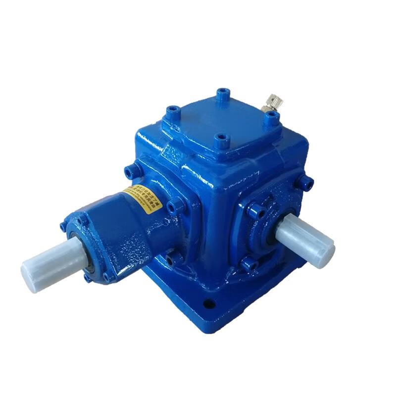 贝瑞天转向器t型十字90度增速箱伞齿减速机转角箱螺旋锥齿直角变速器