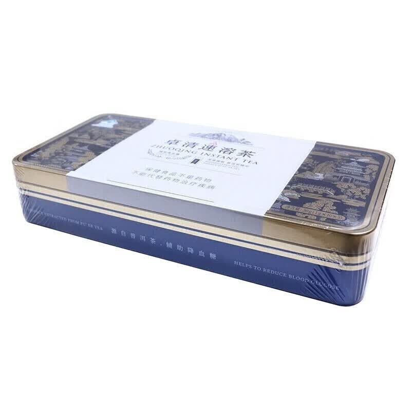 天士力卓清速溶茶 卓清茶礼盒 蓝帽保健品辅助降血糖 30袋/盒 3盒装