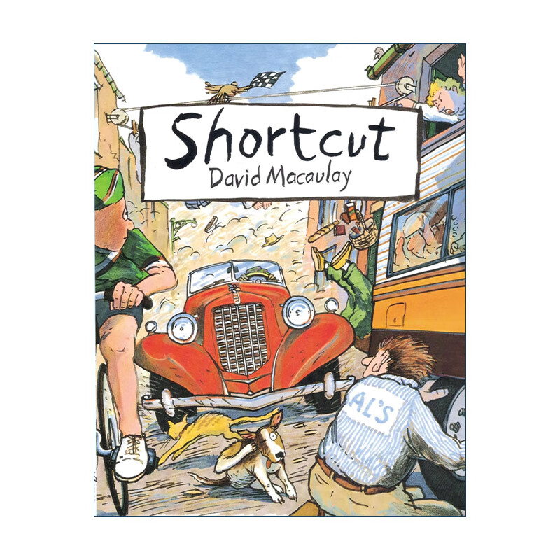 shortcut 捷径 青少年冒险小说 凯迪克奖作者大卫麦考利 英文版 英语