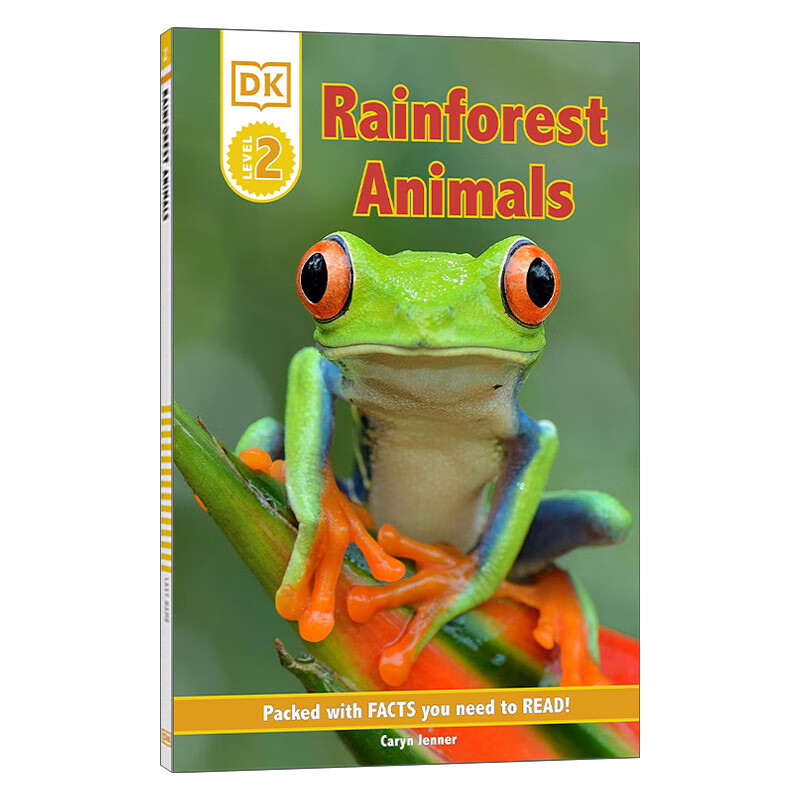 进口原版 rainforest animals 雨林动物 精装 英文版