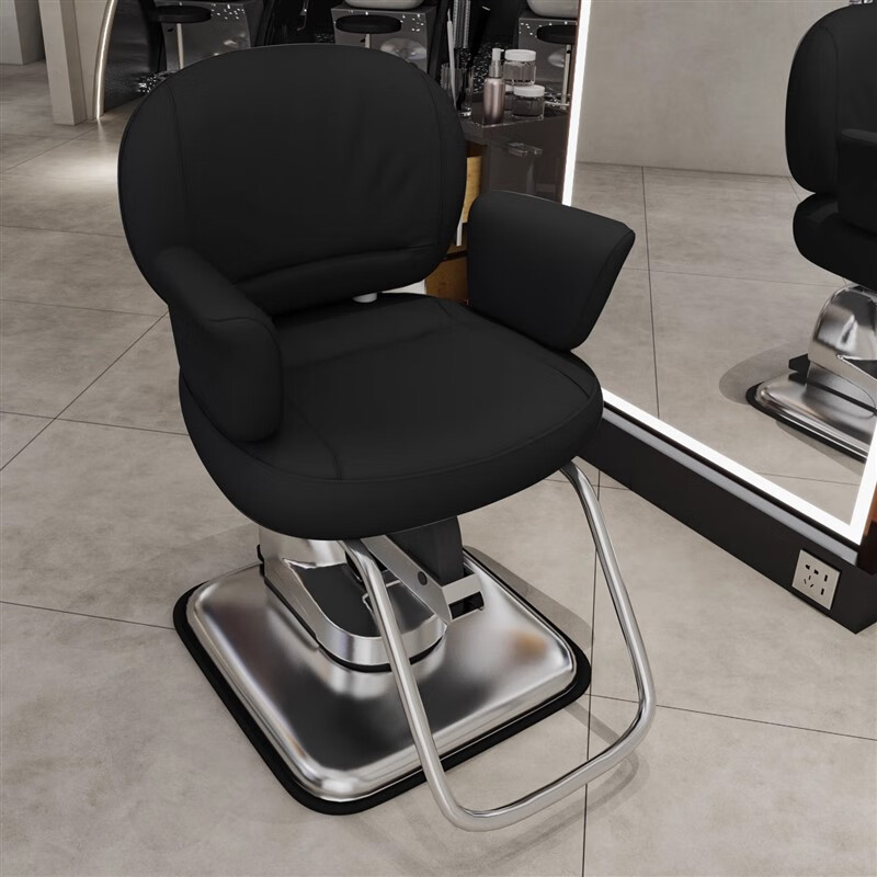 妙普乐理发椅子升降剪发椅新款电动理发店椅子美发凳子发廊专用可升降