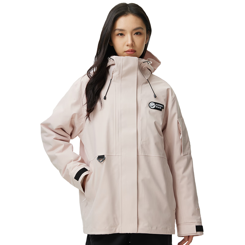 駱駝（CAMEL）戶外三防沖鋒衣男女三合一抓絨保暖防御寒登山服 A23CA31155  M