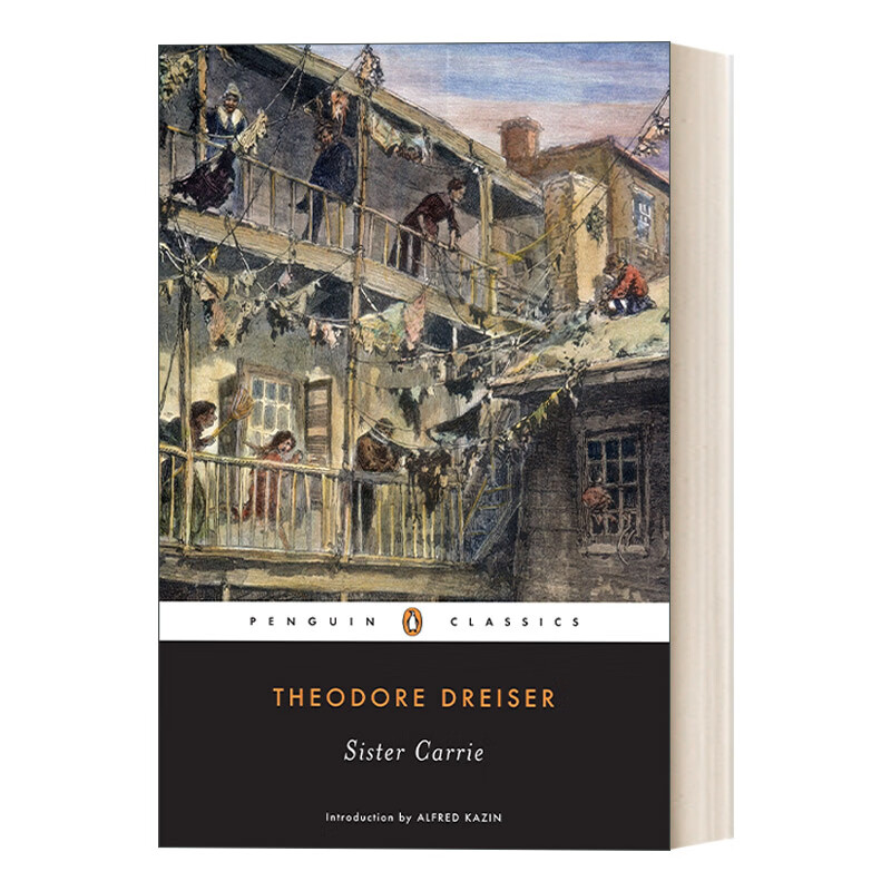 进口原版 sister carrie 嘉莉妹妹 企鹅黑经典 penguin classics 英文
