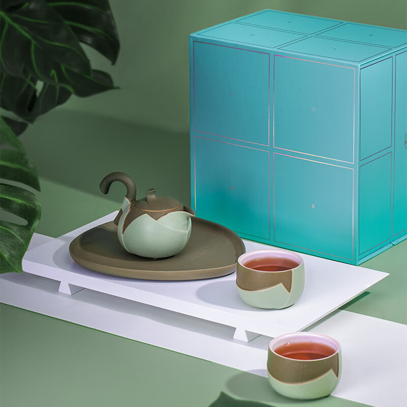 万仟堂万仟堂功夫茶具套装家用高颜值茶具套装轻奢高档茶壶茶杯套装