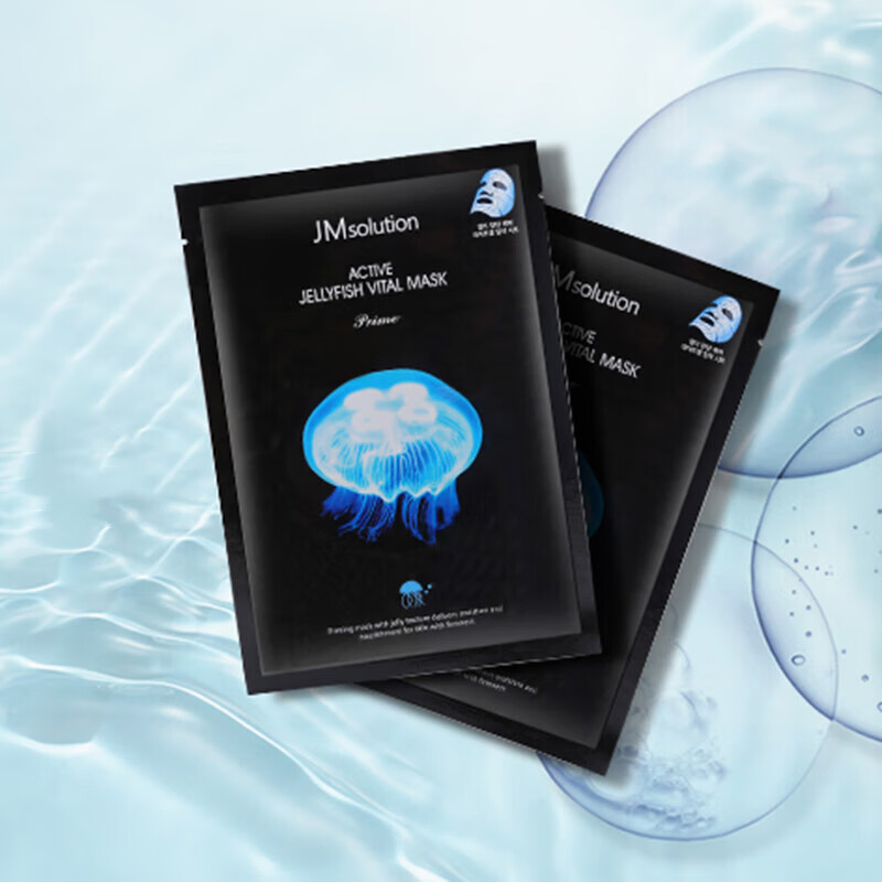 JMsolution悦活弹润水母面膜4盒装   深入滋养 持久水润