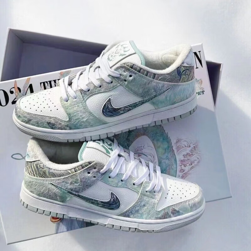 NIKE AIR純原DunkLow蒸汽木偶CNY龍年限定三太子敖丙厚鞋舌氣墊百 敖丙三太子(馬毛款)春秋款 39 NIKE