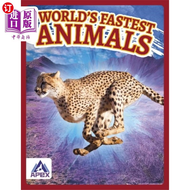 海外直订worlds fastest animals 世界上跑得最快的动物