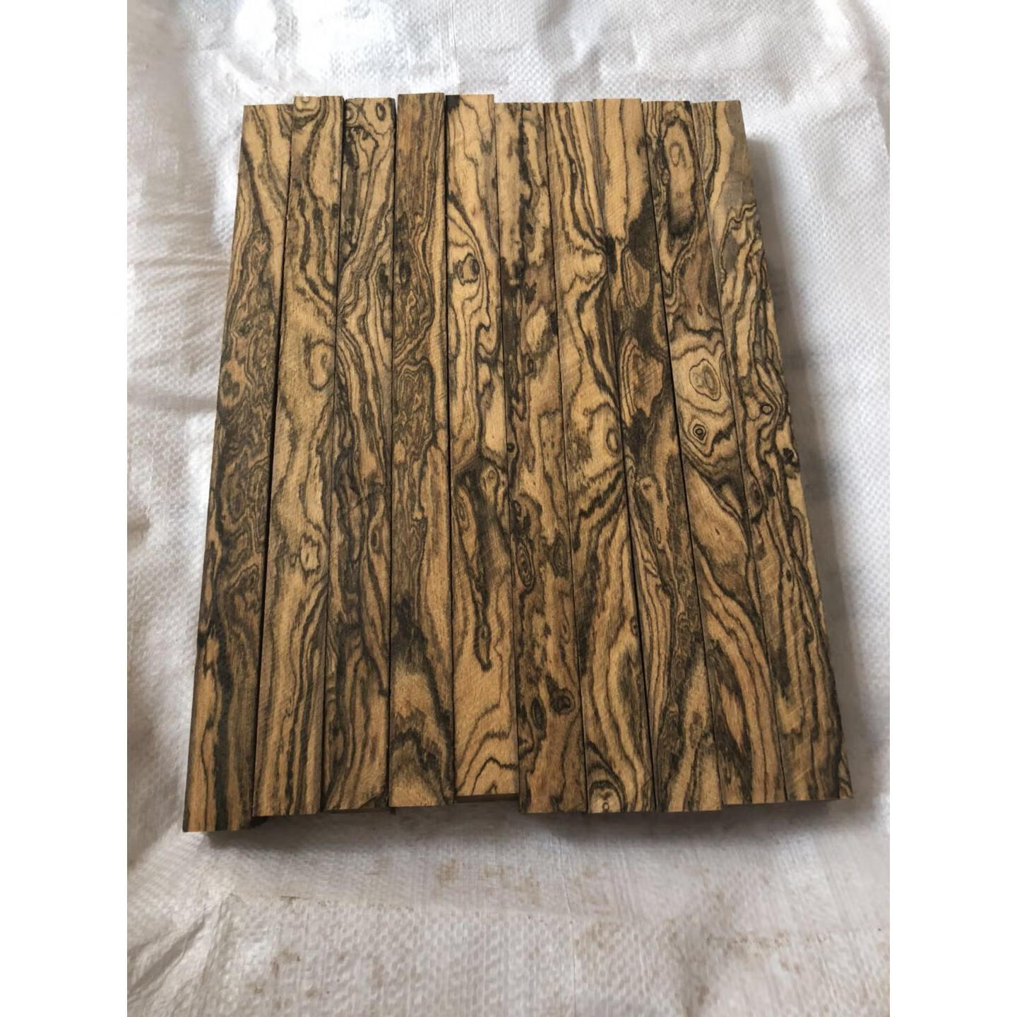 帛灵精品 墨西哥山水纹佛珠手串原木料刀柄印章小料 精品山水纹30*2.