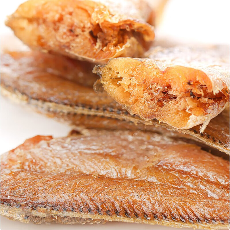 海狸先生 鳕鱼片小黄鱼酥烤鱼片孕妇小零食大连特产 黄鱼酥60g*3袋