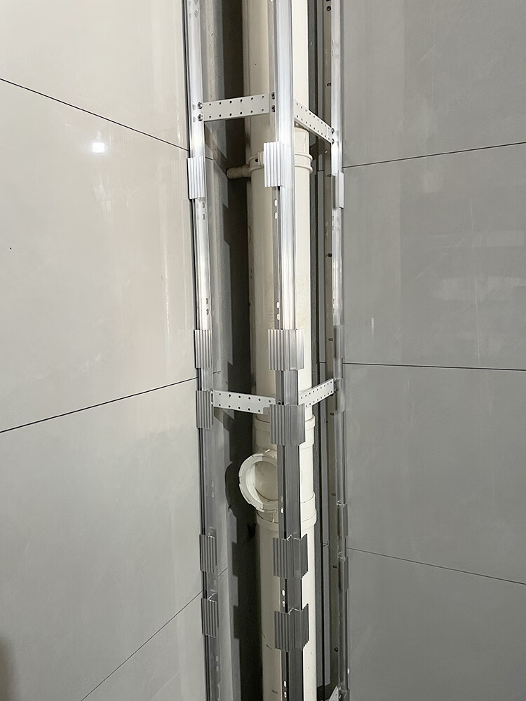 木可西定制包下水管道装饰卫生间隐形瓷砖包管支架阳台水管厨房包立管