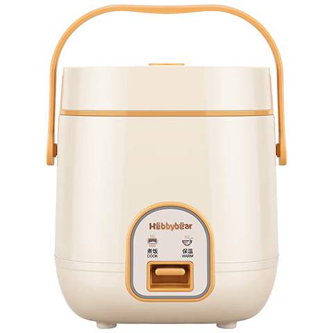 ���ڲ����������ܣ�Hebbybear���¹��緹������緹������С������ȫ�Զ�����1-2��С��ʽ�๦���󷹹���Я�������� �װ�ɫ����ͨ�ڵ���������