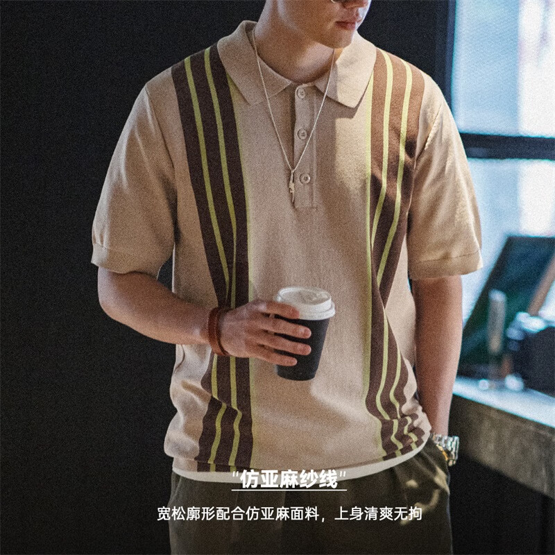 PLUS��Ա��MADEN ���ǹ�װ ��ʽ������֯polo��������